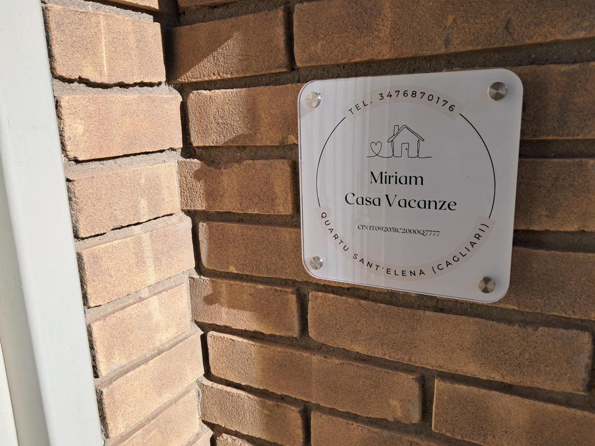 Miriam Casa Vacanze Flumini di Quartu Kültér fotó